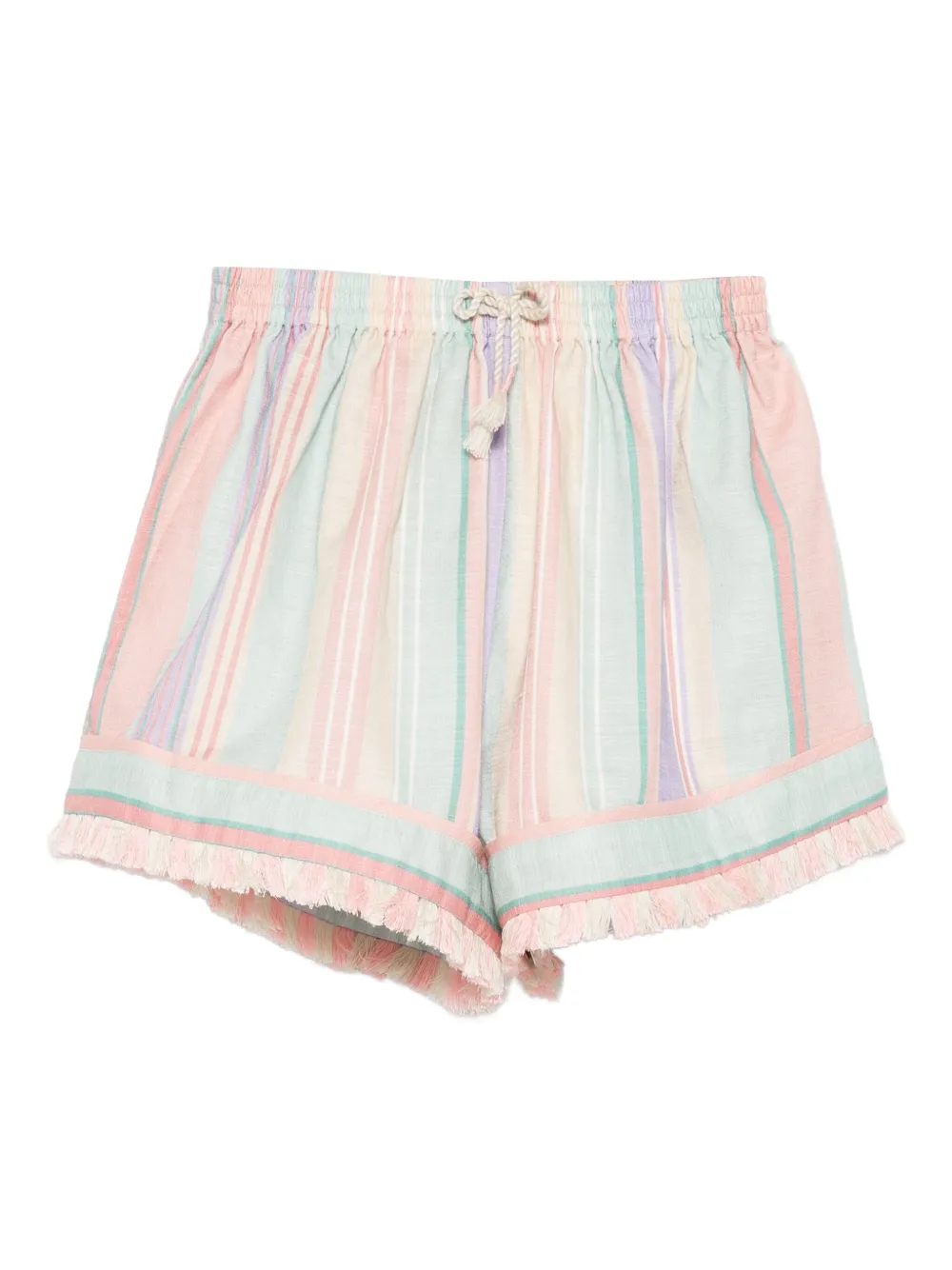 ZIMMER N Kids Gestreepte shorts Roze