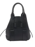 Hogan Script leather tote bag - Black