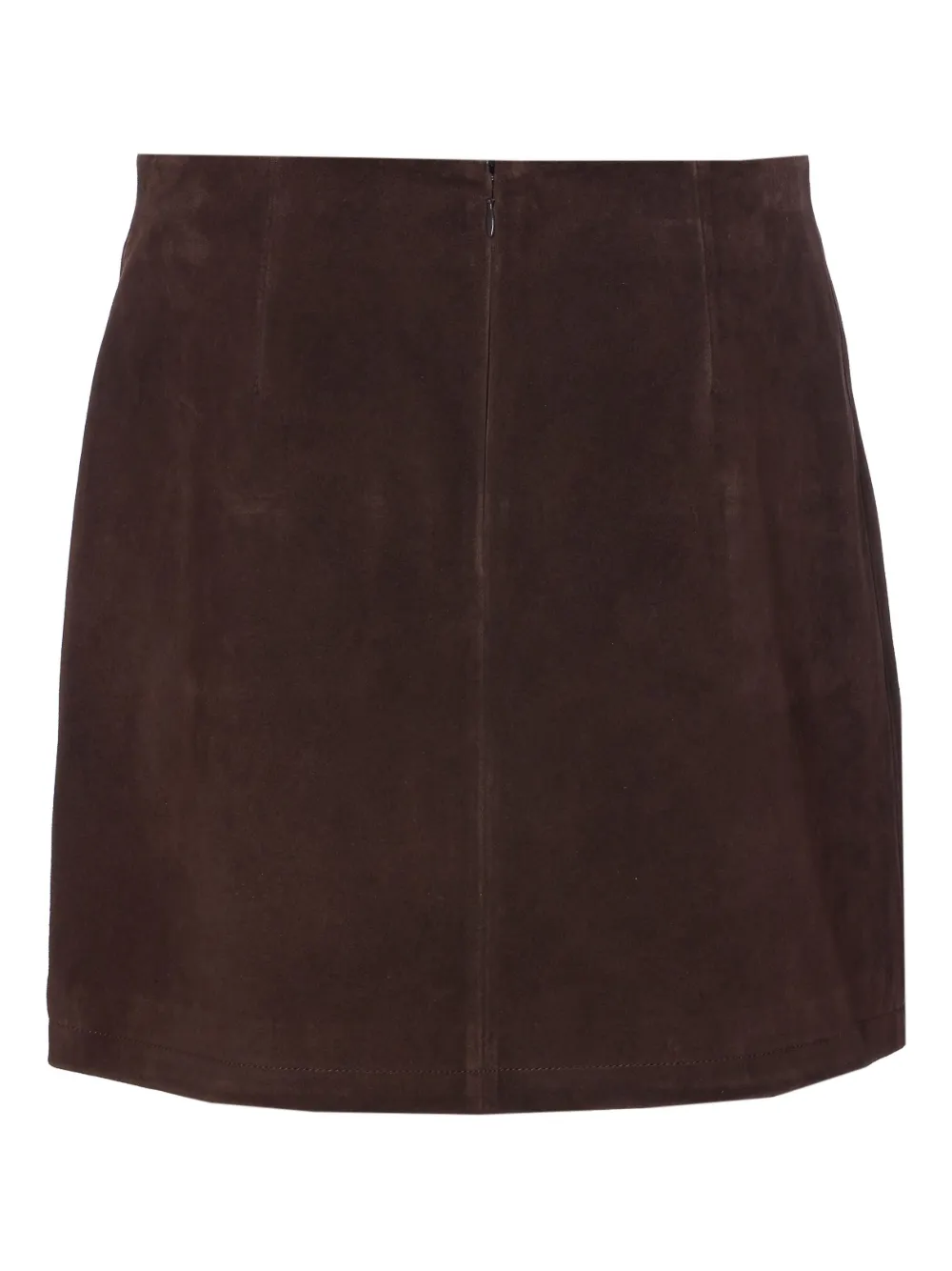 Zadig&Voltaire Leren mini-rok Bruin