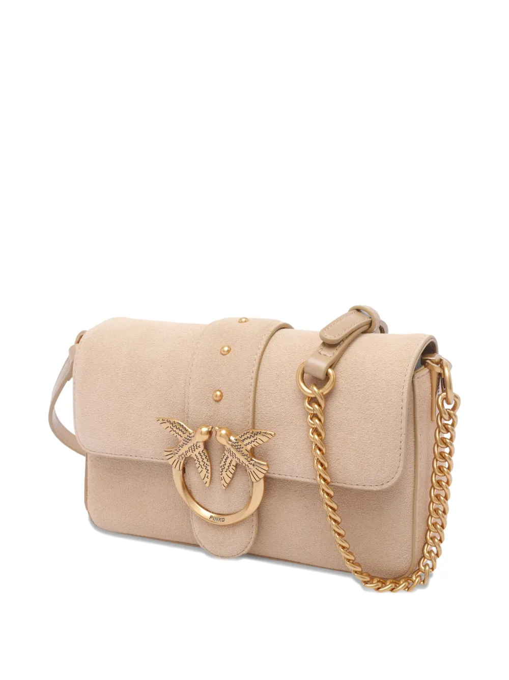 PINKO Love schoudertas Beige