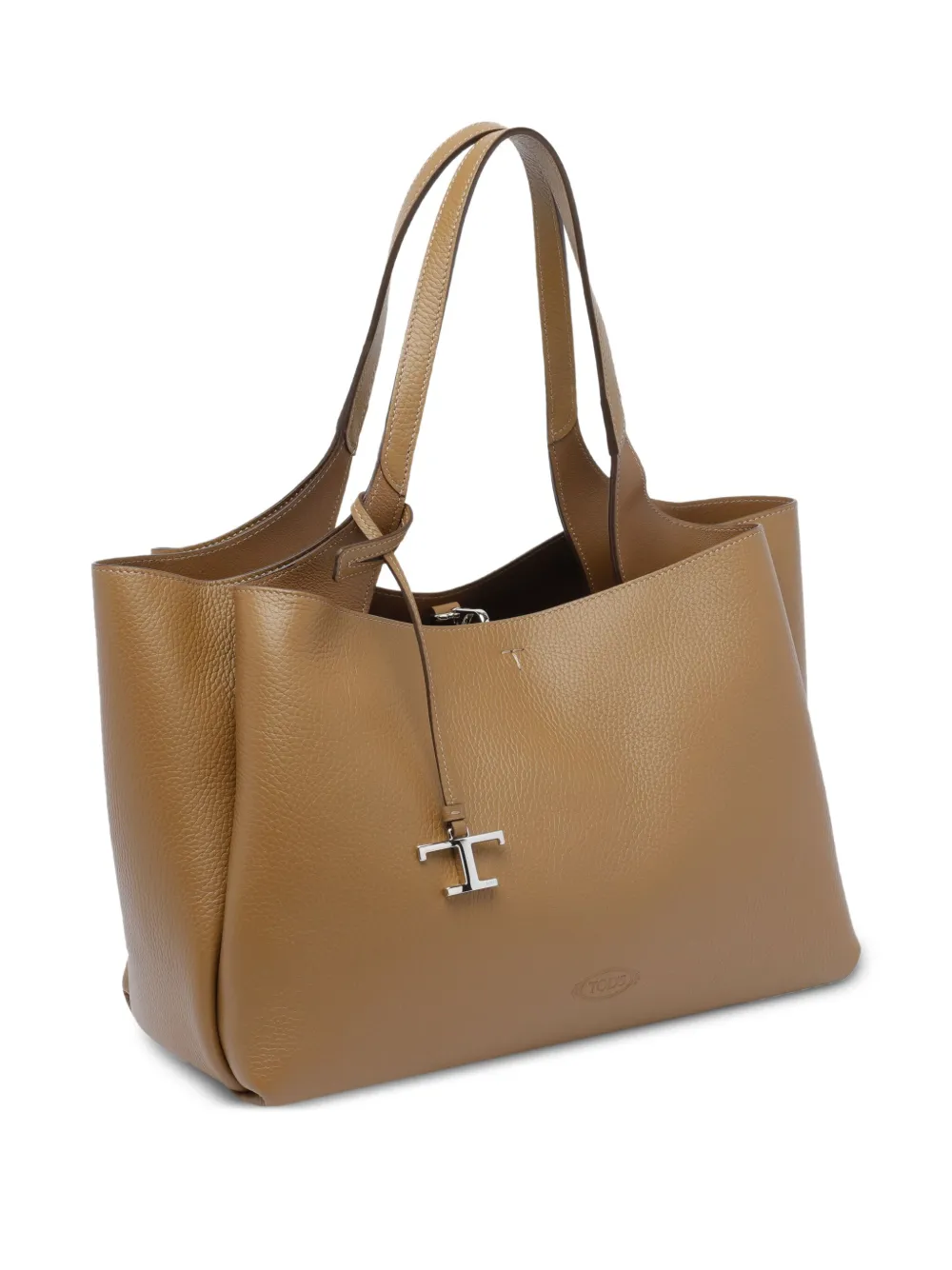 Tod's Medium shopper met logo Bruin