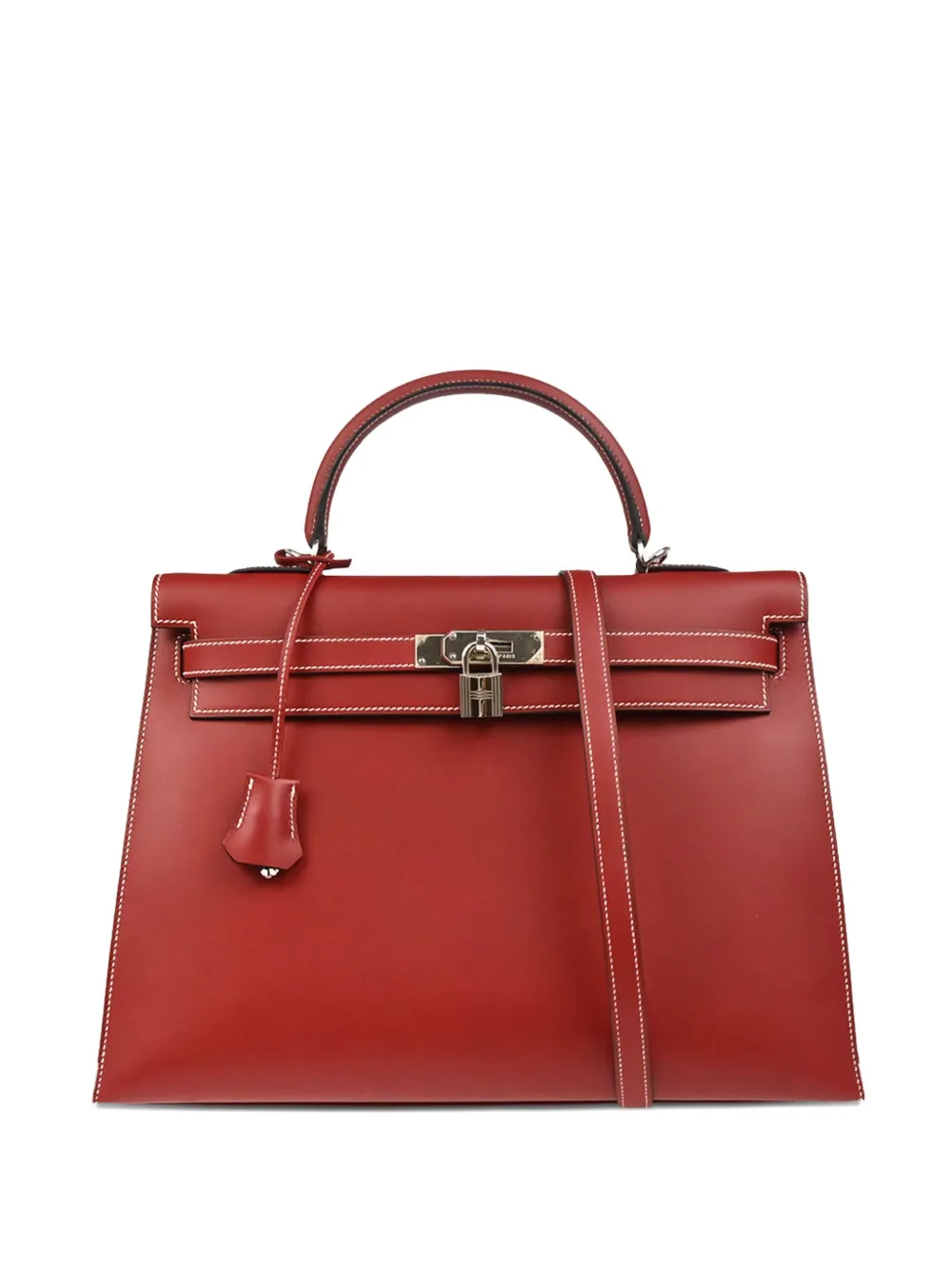 Hermès Pre-Owned 2002 Kelly 35 handbag | Red | Image 1