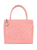 CHANEL Pre-Owned 2003 Medallion quilted tote bag - Pink