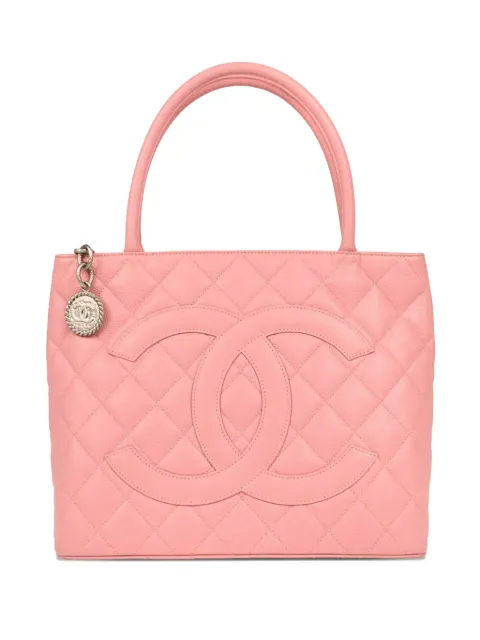 CHANEL Pre-Owned 2003 Medallion quilted tote bag
