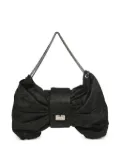 CHANEL Pre-Owned 2008 medium Mademoiselle Lock Bow shoulder bag - Black