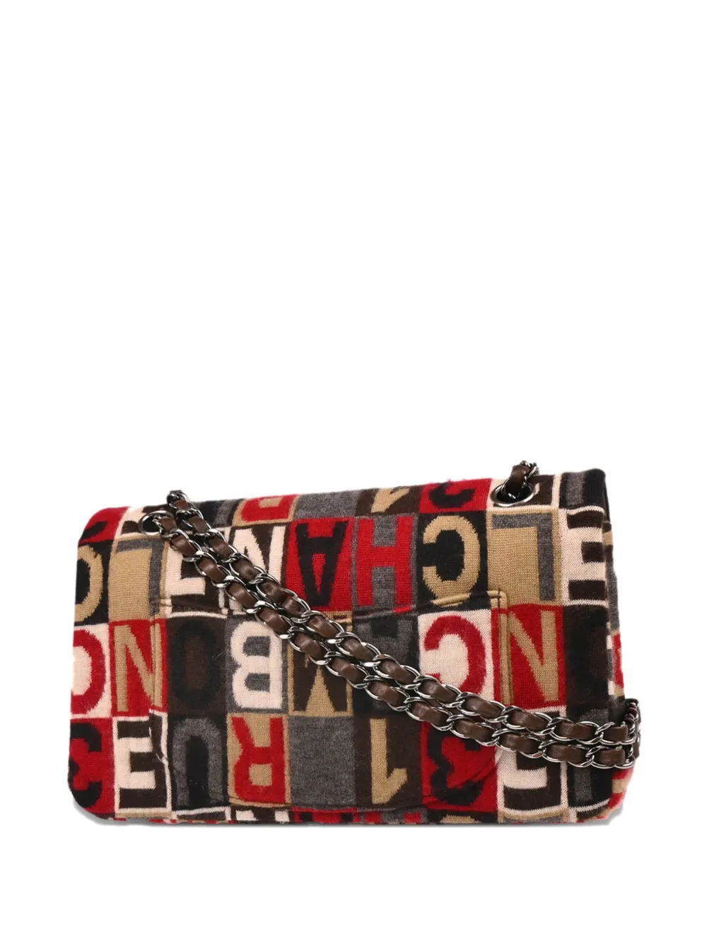 CHANEL Pre-Owned 2007 クラシック ダブルフラップ ショルダーバッグ M - レッド CHANEL Pre-Owned 2007 クラシック ダブルフラップ ショルダーバッグ M - レッド