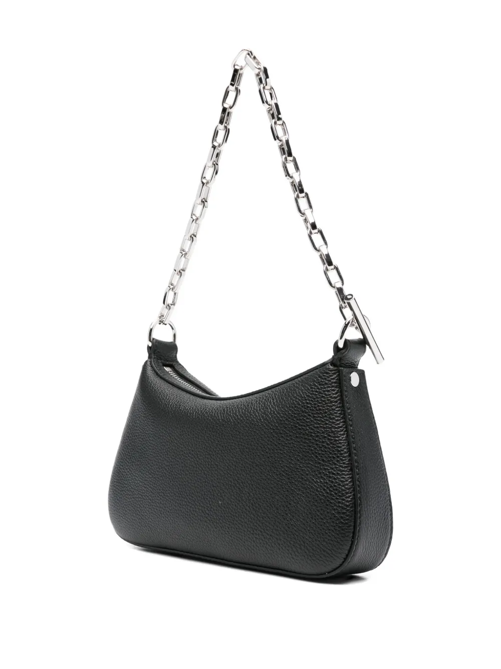 Alexander McQueen T-Bar leather shoulder bag Zwart