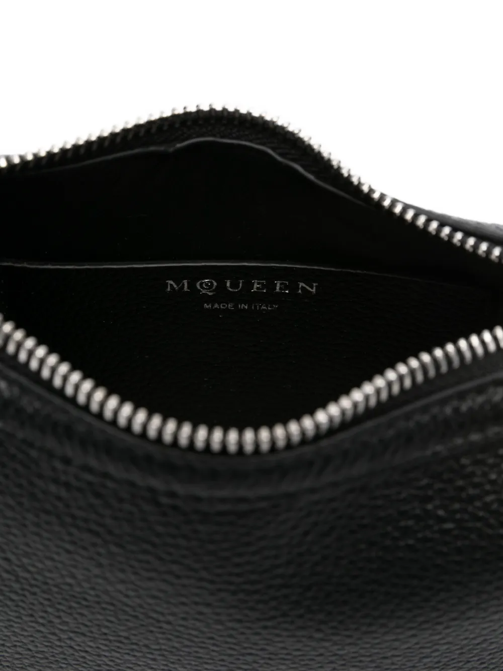 Alexander McQueen T-Bar leather shoulder bag Zwart