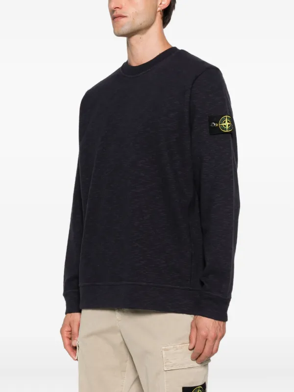 @*#様 STONE  ポケットスウェット　14Y ブラック Stone Island パッチポケット スウェットシャツ | ブルー | FARFETCH JP