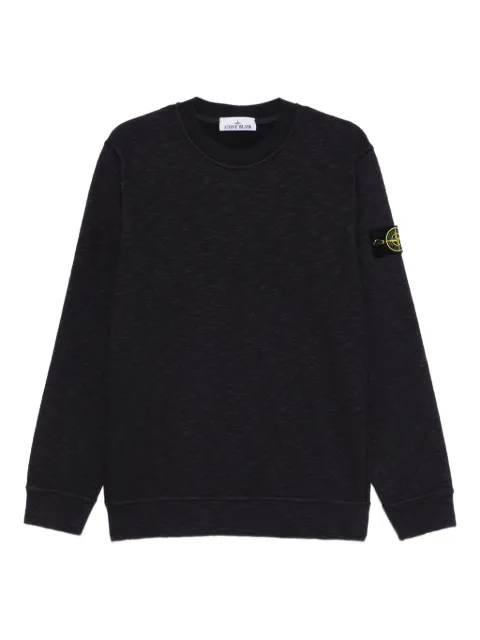 Stone Island patch-pocket cotton sweatshirt
