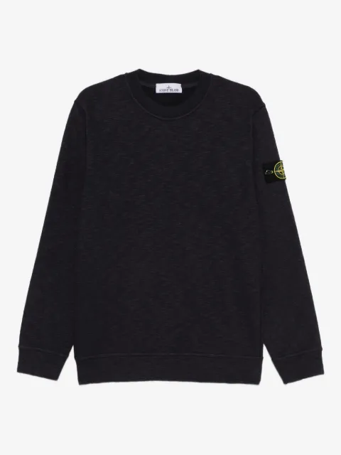 Stone Island patch-pocket cotton sweatshirt