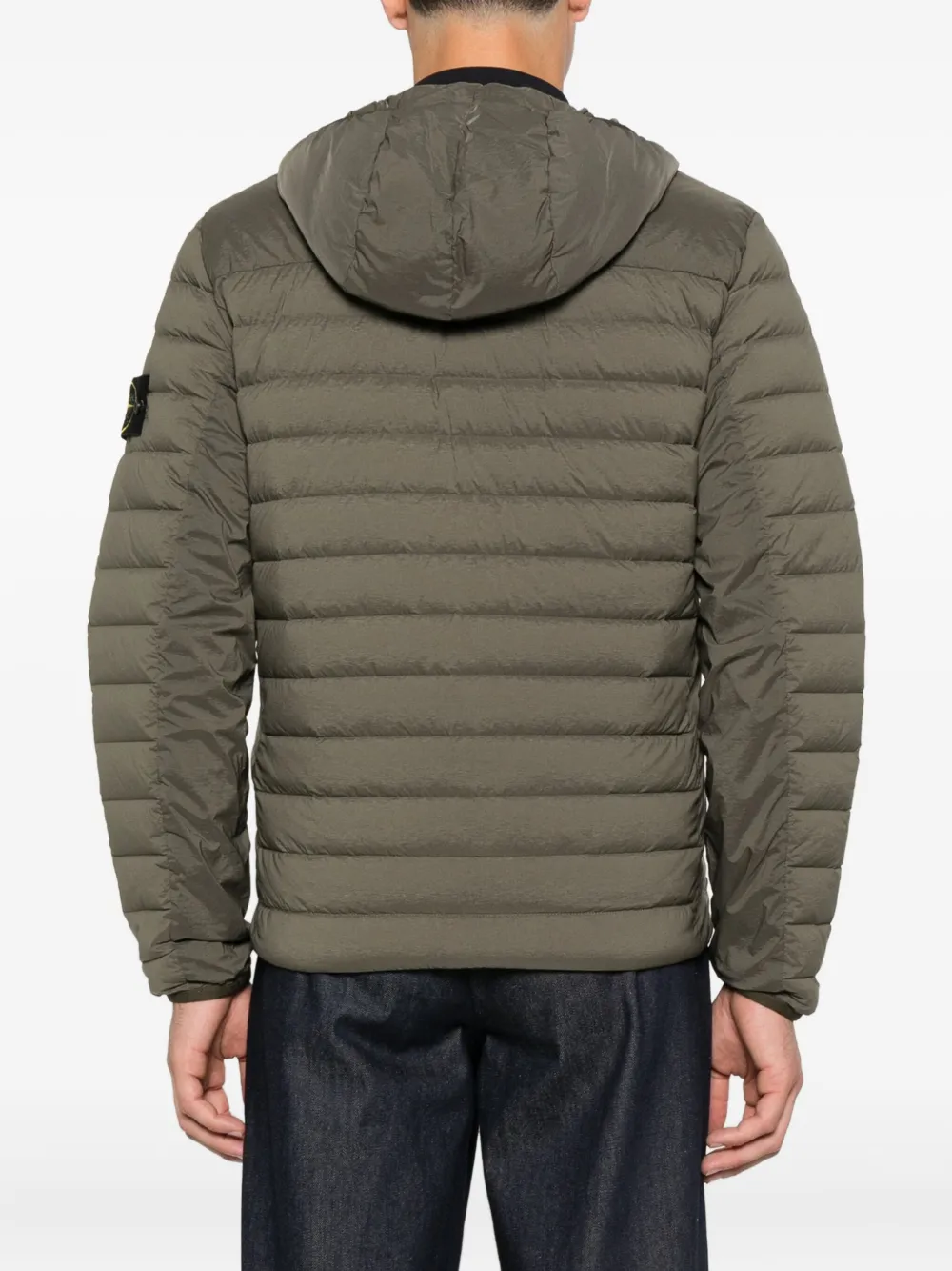 Stone Island Jack met capuchon Groen