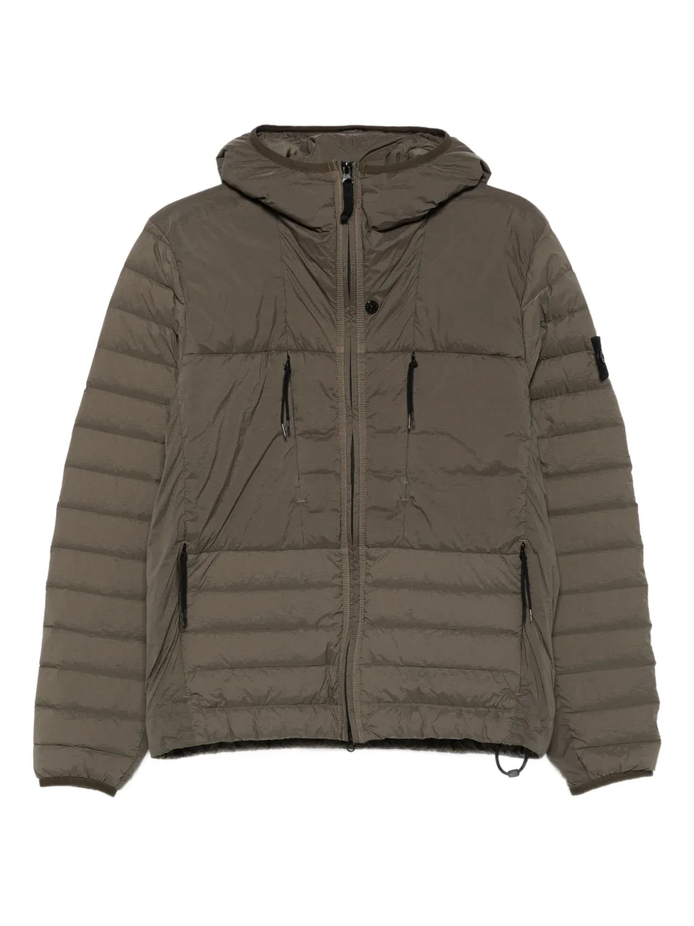 Stone Island Jack met capuchon Groen