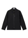 Stone Island logo-patch jacket - Black