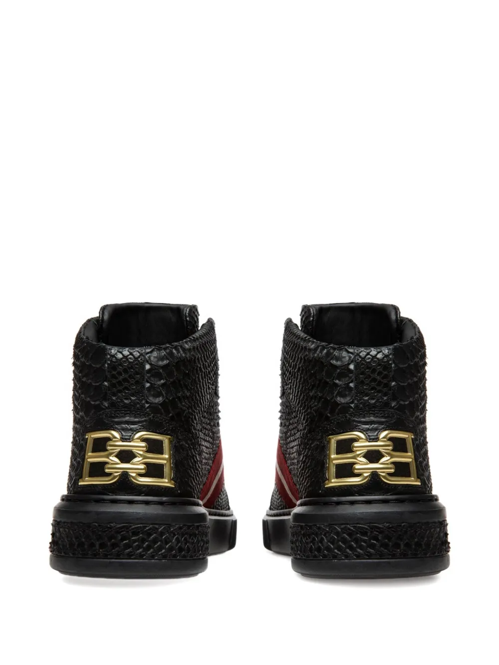 Bally Meson stripe-detail high-top sneakers Black
