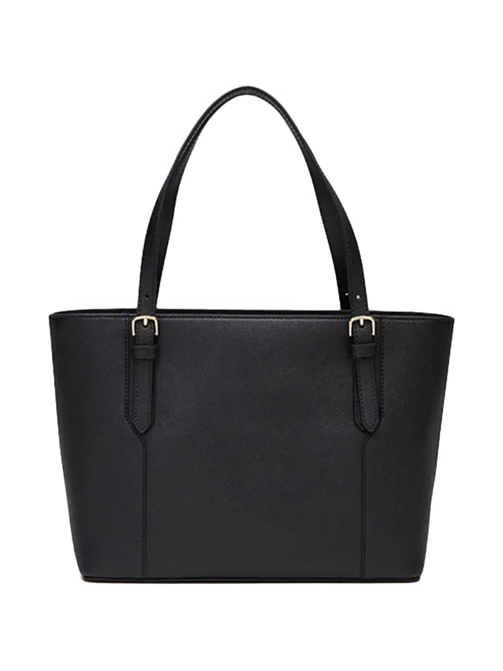 Bally Supra leren shopper met lint - Zwart