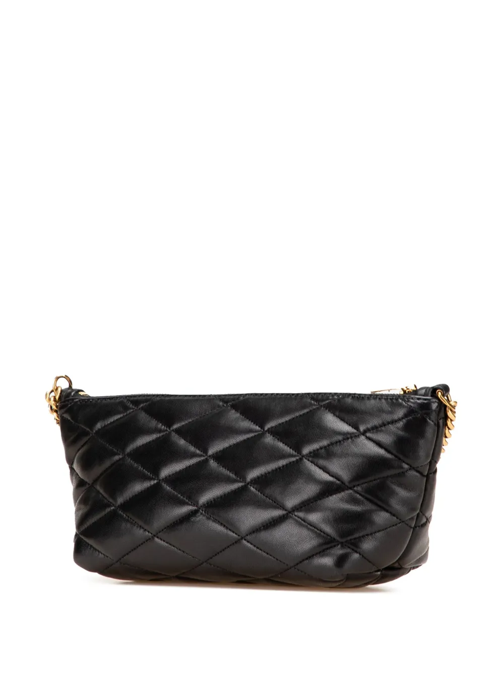 Pre-owned Saint Laurent 2023 Mini Quilted Lambskin Sade Shoulder Bag