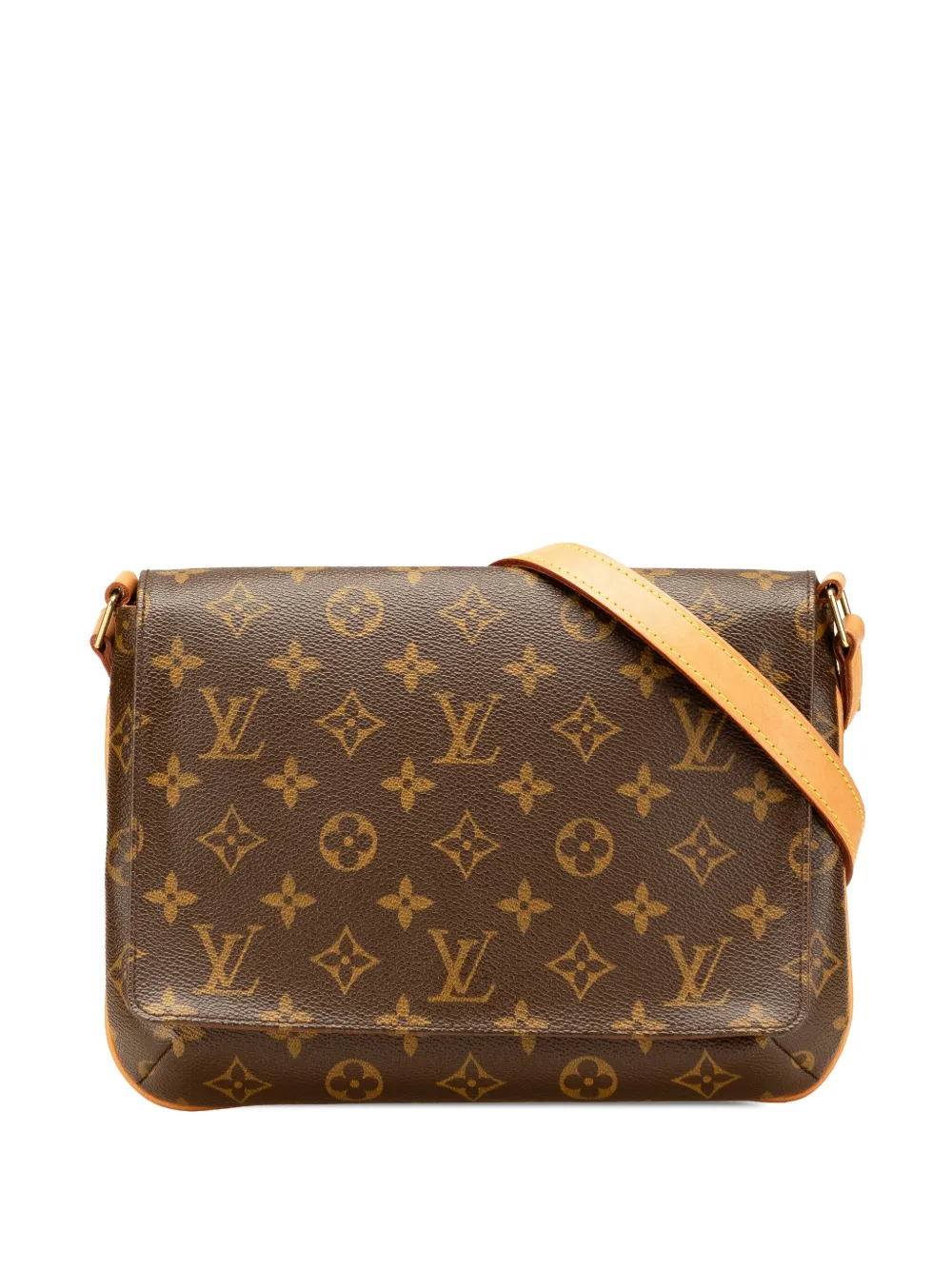 Louis Vuitton Pre-Owned 2003 モノグラム ミュゼット タンゴ ロングストラップ ショルダーバッグ - ブラウン Louis Vuitton Pre-Owned 2003 モノグラム ミュゼット タンゴ ロングストラップ ショルダーバッグ - ブラウン