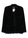 CHANEL Pre-Owned 1994 collarless jacket - Black