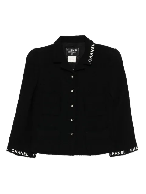 CHANEL Pre-Owned chamarra con botones 1995