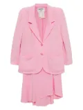 CHANEL Pre-Owned 1994 setup suit jacket skirt - Pink