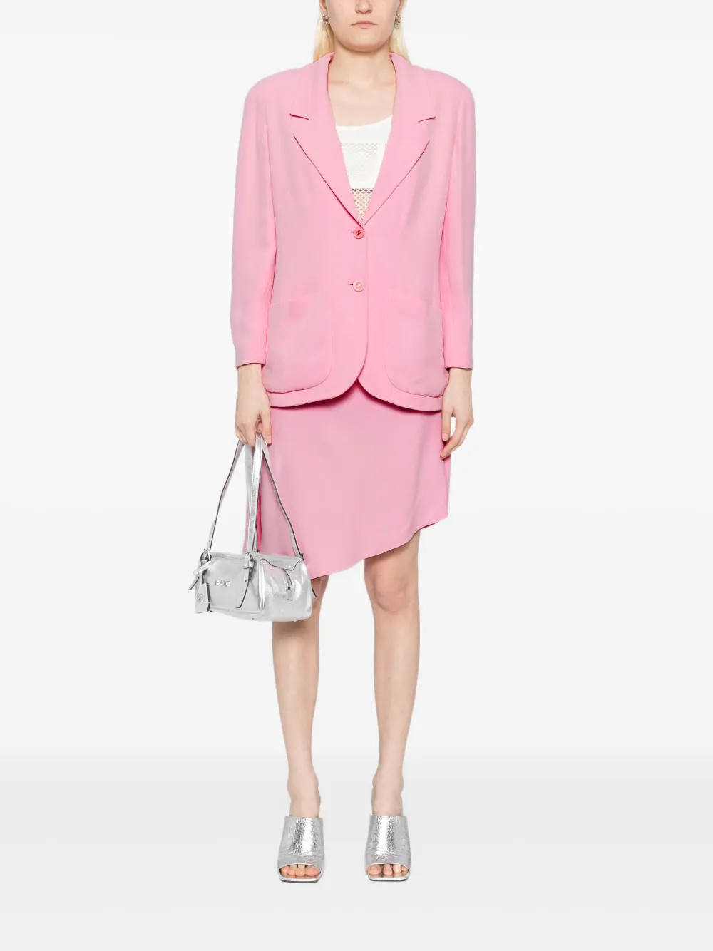 CHANEL Pre-Owned 1994 setup suit jacket skirt | Image 2