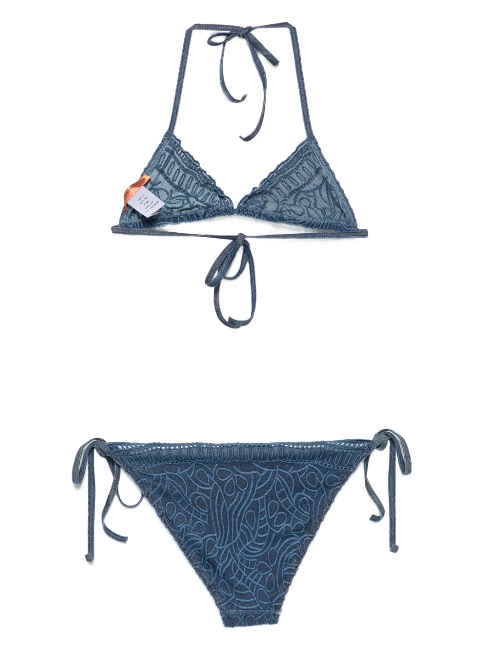 Ermanno Scervino embroidered triangle bikini | Bikinis | Image 2