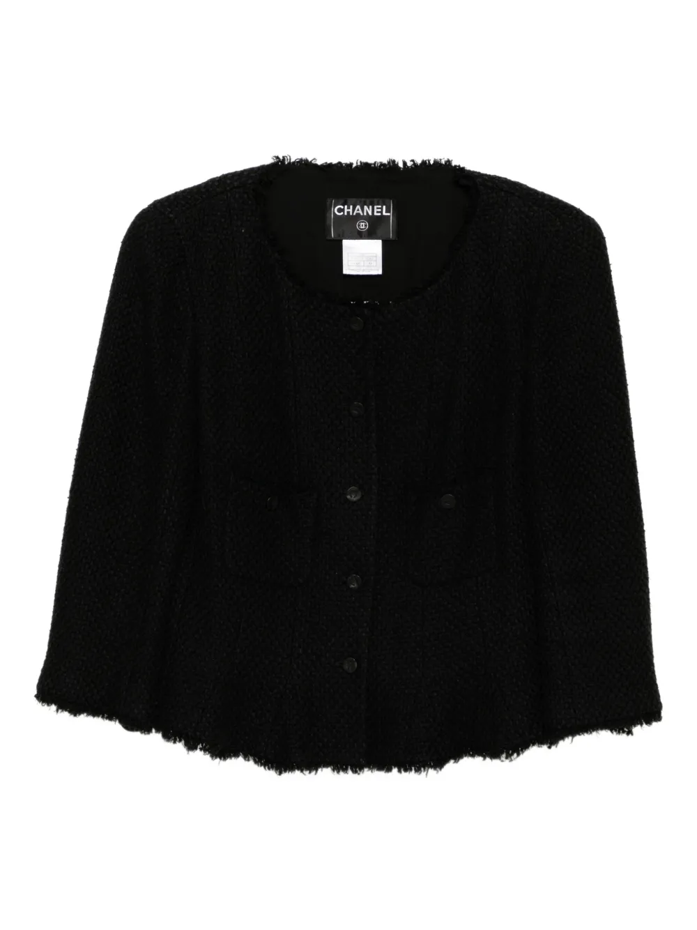 2006 single-breasted collarless jacket