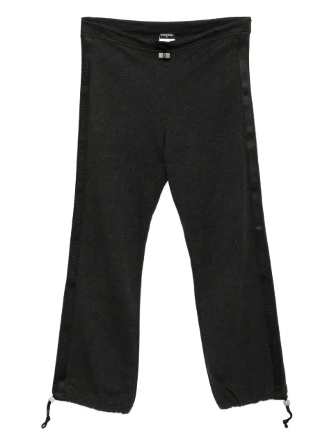 CHANEL Pre-Owned 2002 logo band track pants