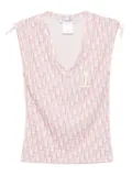 Christian Dior Pre-Owned 2004 trotter top - White