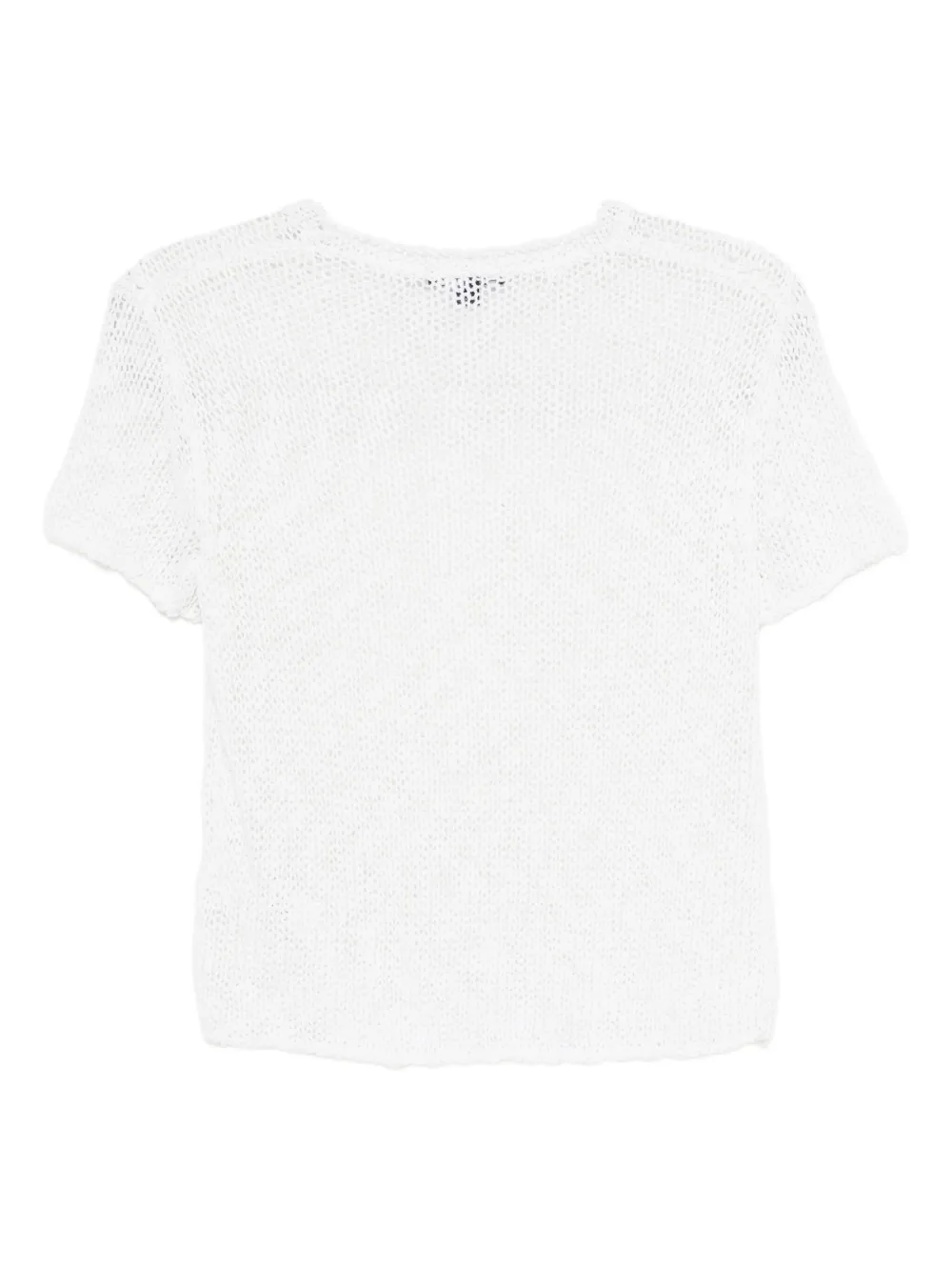 James Perse Top met korte mouwen Wit