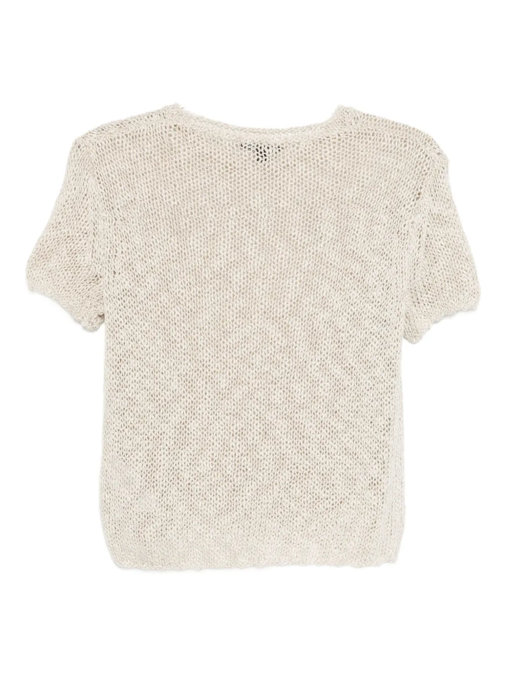 James Perse Top met korte mouwen Beige