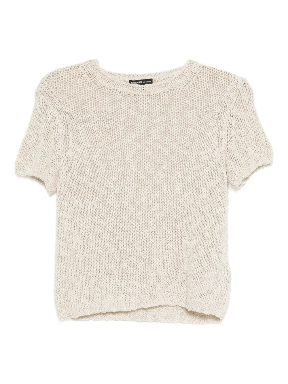 James Perse Top met korte mouwen Beige