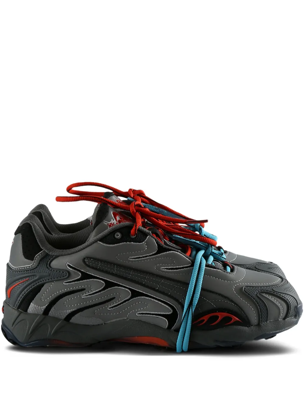 PUMA x A$AP ROCKY Inhale lace-up trainers Silver