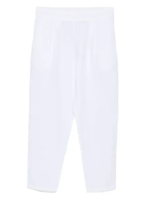 120% Lino pleated pocket trousers