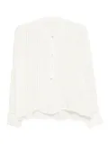 120% Lino pleated-cuff linen top - Neutrals