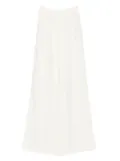 120% Lino elastic-waist trousers - Neutrals