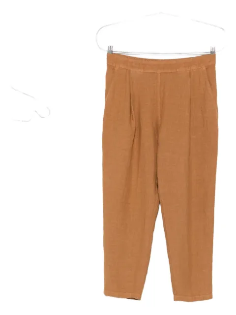 120% Lino pleated linen trousers