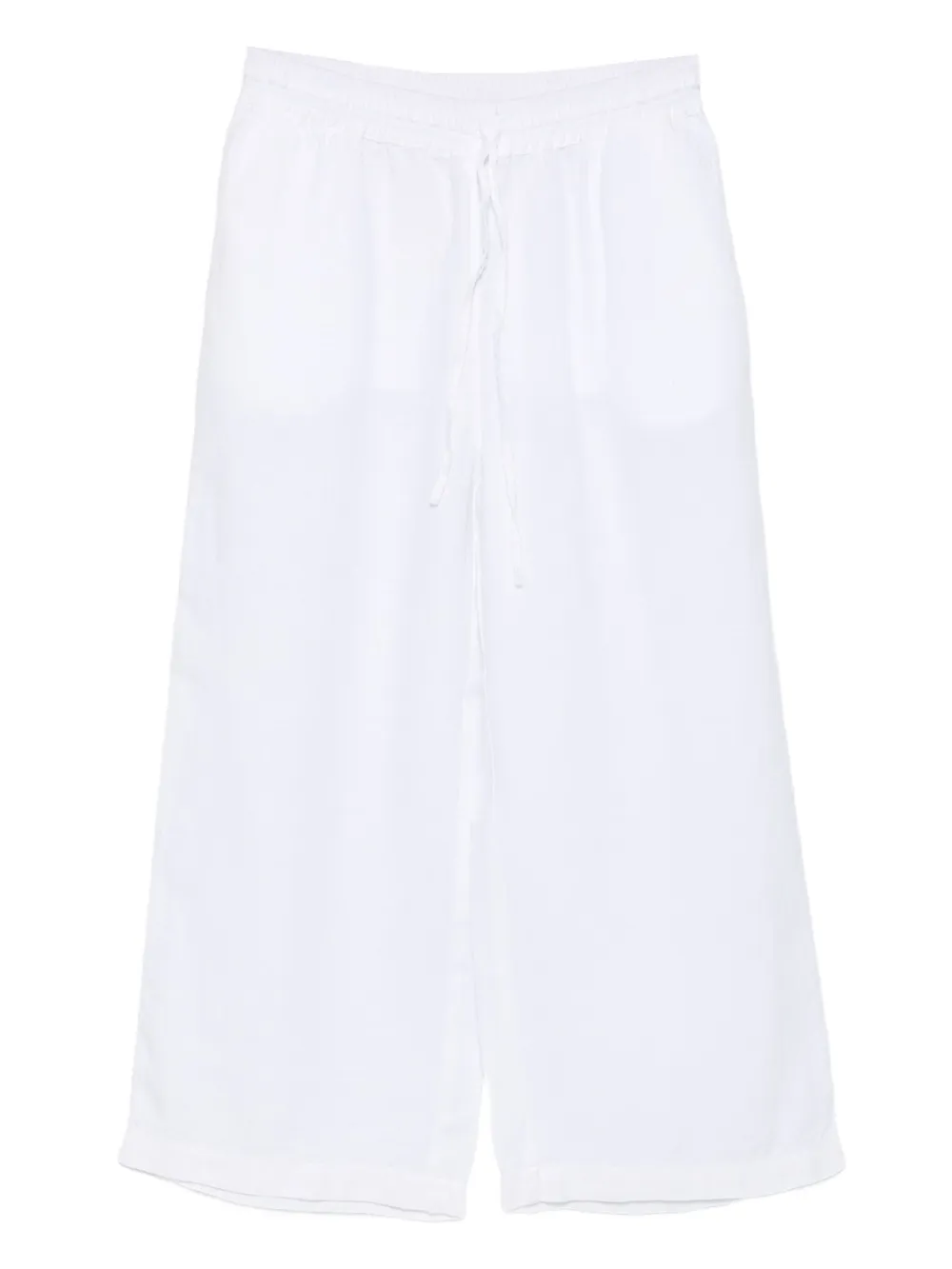 120% Lino Linnen broek Wit