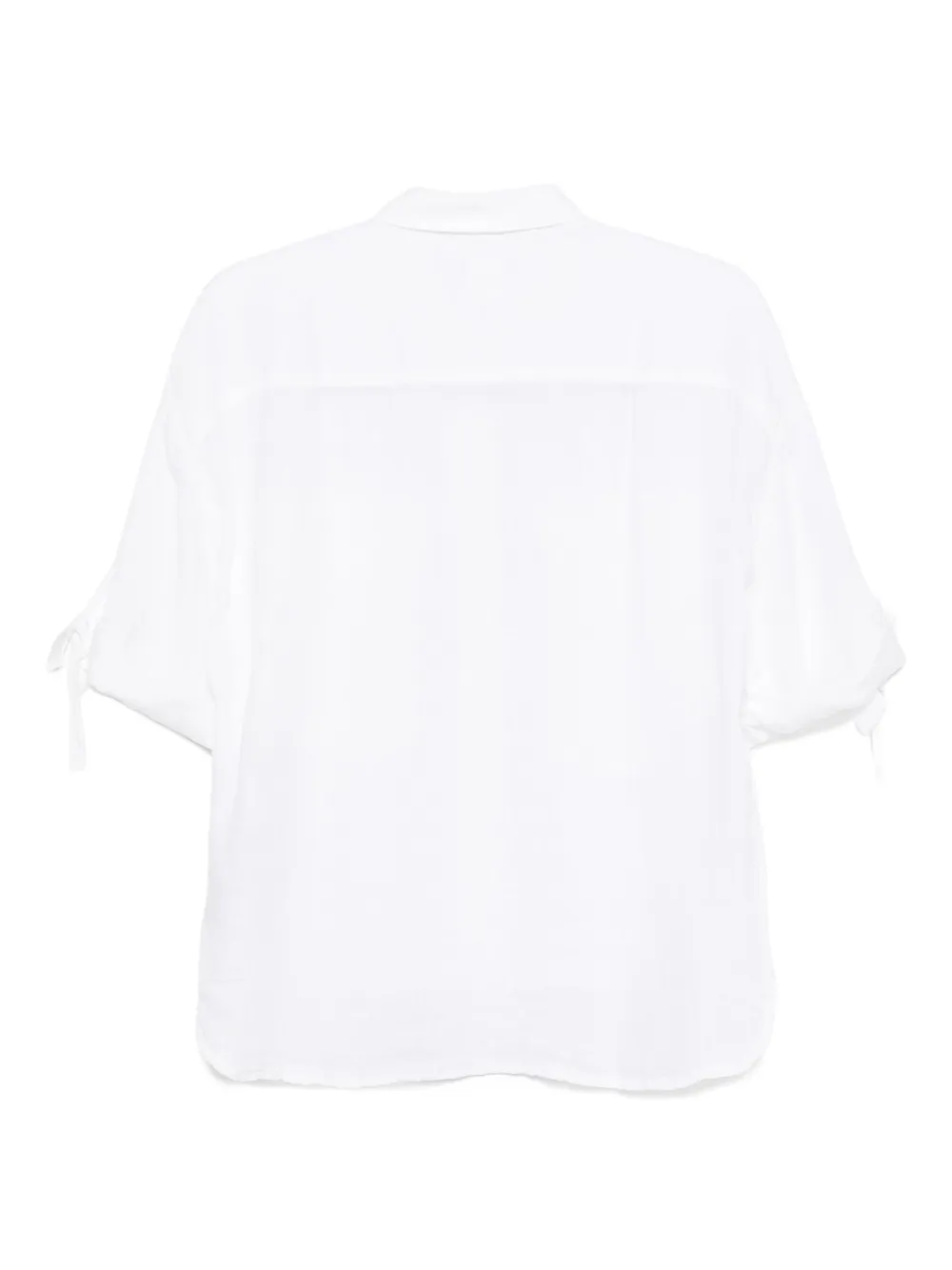 120% Lino tied-sleeve linen shirt | Shirts | Image 2