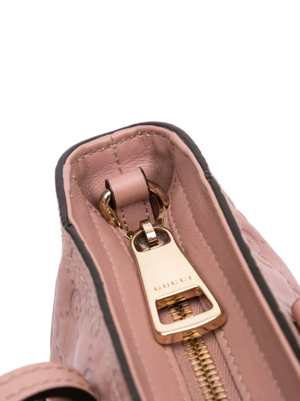 Pre-owned Gucci 2016-2025 Small Ssima Bree Satchel