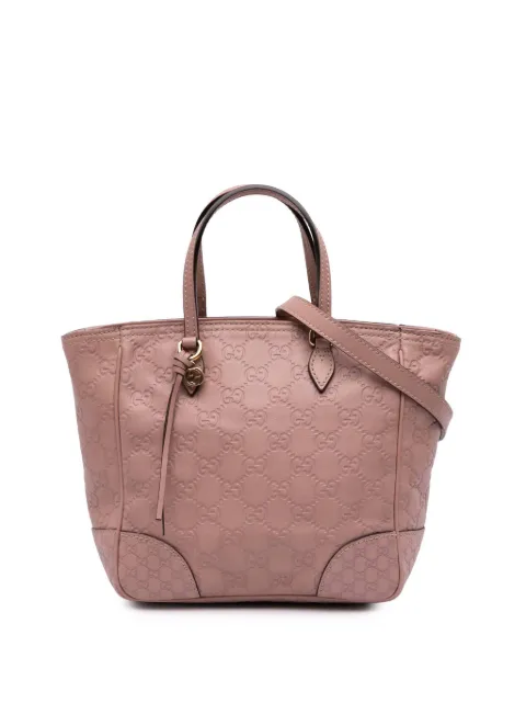 Gucci Pre-Owned 2016-2025 Small Guccissima Bree satchel