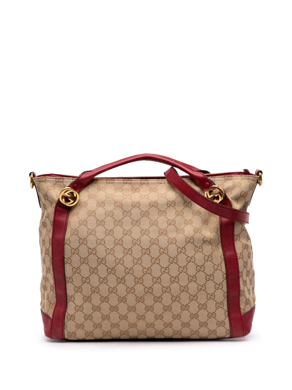 Gucci Pre-Owned 2016-2025 GGキャンバス ミス GG サッチェルバッグ - ブラウン Gucci Pre-Owned 2016-2025 GGキャンバス ミス GG サッチェルバッグ - ブラウン