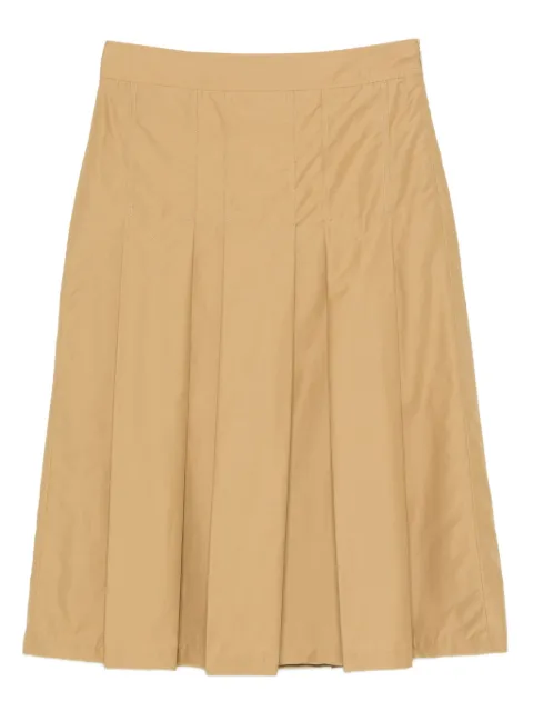 Prada pleated midi skirt