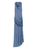 Paloma Wool draped gathered dress - Blue