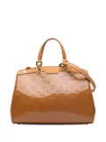 Louis Vuitton Pre-Owned 2013 Monogram Vernis Brea MM satchel - Brown