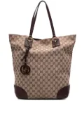 Gucci Pre-Owned 2016-2024 Large GG Canvas GG Charm tote bag - Brown