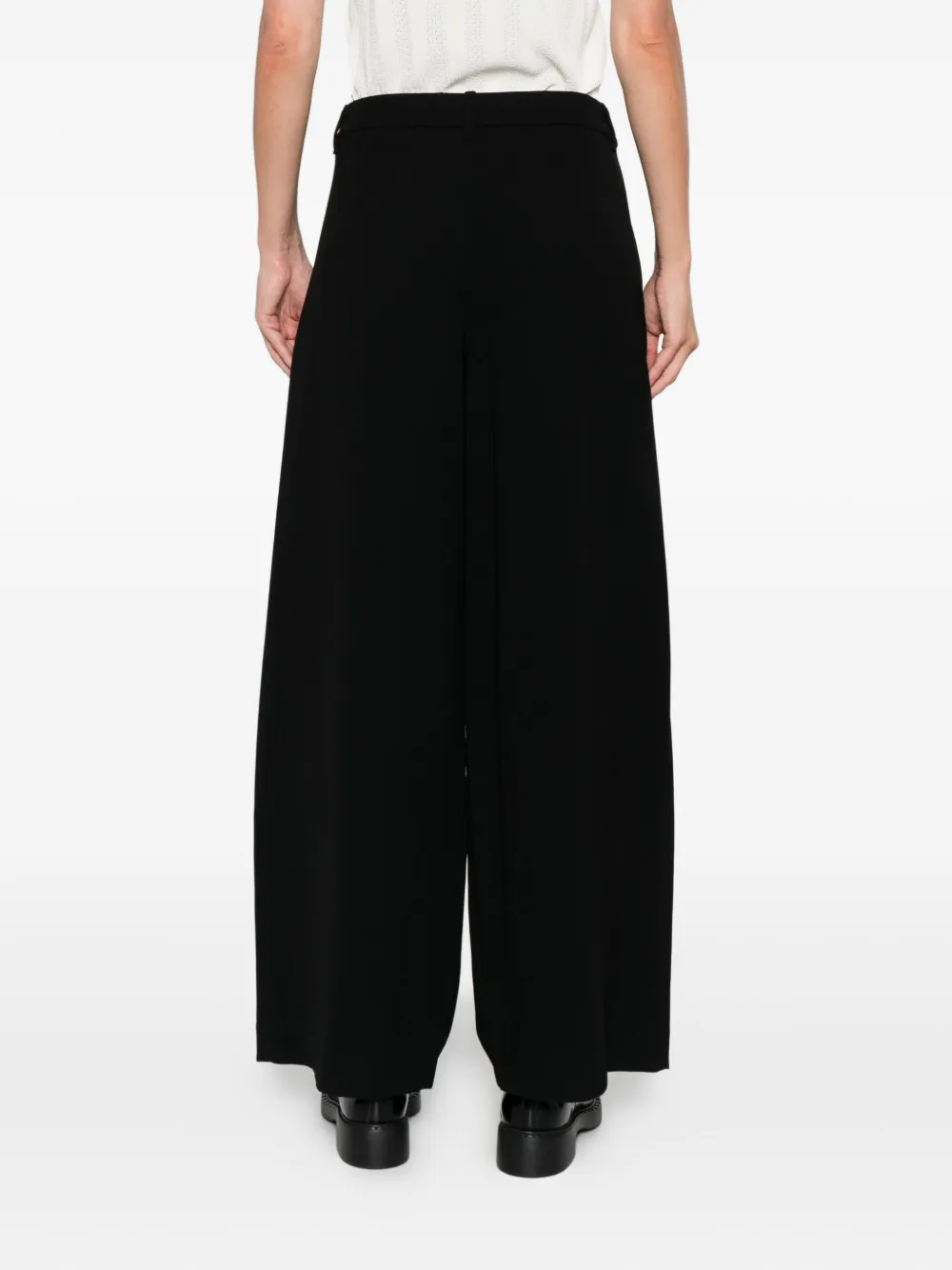 'S Max Mara high-waisted trousers Zwart
