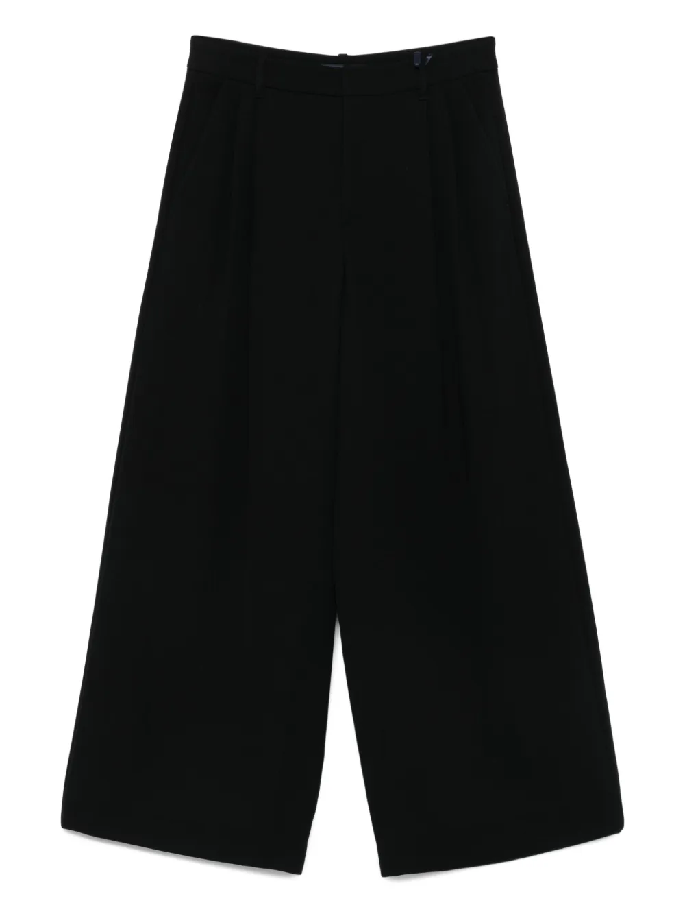 'S Max Mara high-waisted trousers Zwart