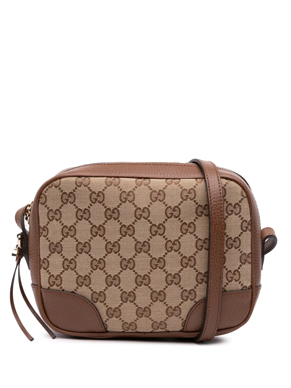 Gucci Pre-Owned 2016-2025 GGキャンバス ブリー ショルダーバッグ - ブラウン Gucci Pre-Owned 2016-2025 GGキャンバス ブリー ショルダーバッグ - ブラウン